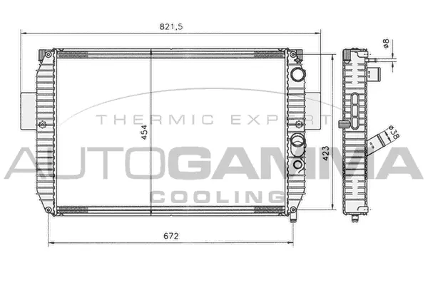 Radiator, engine cooling (403494)