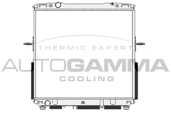 Radiator, engine cooling (105129)