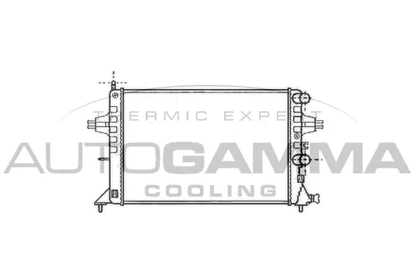 Radiator, engine cooling (101338)