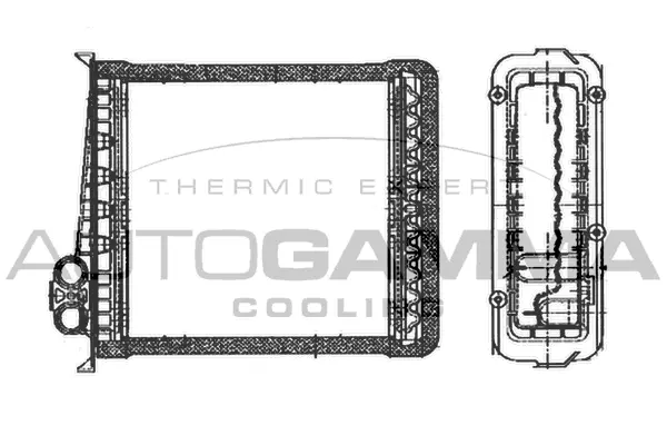 Heat Exchanger, interior heating (102485)
