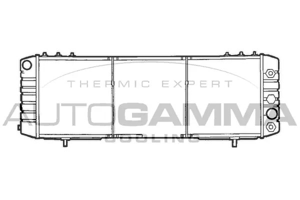 Radiator, engine cooling (101210)