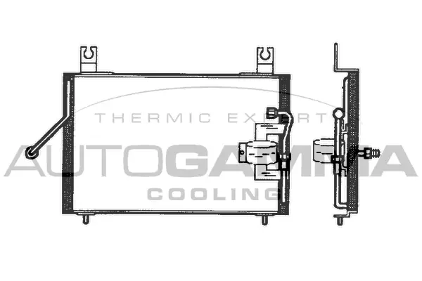 Condenser, air conditioning (102556)