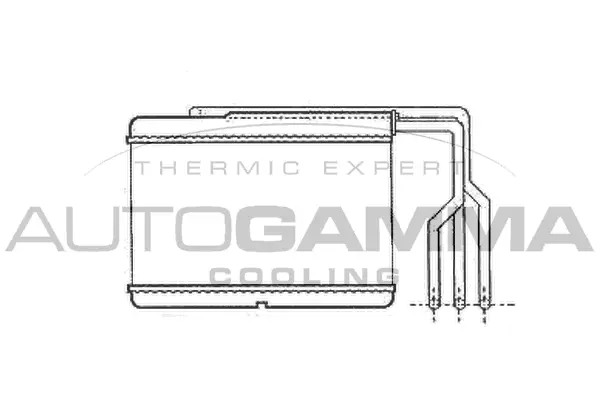 Heat Exchanger, interior heating (102543)