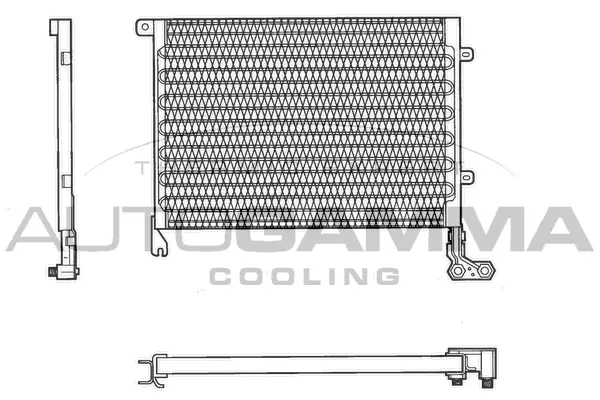 Condenser, air conditioning (102631)