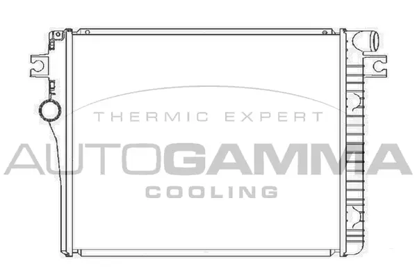 Radiator, engine cooling (105620)