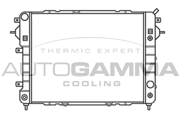 Radiator, engine cooling (102239)