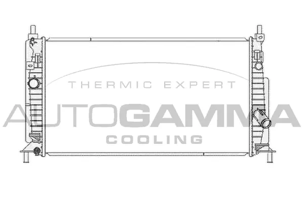 Radiator, engine cooling (105754)