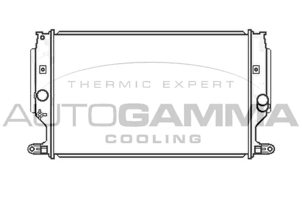 Radiator, engine cooling (105529)