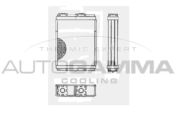 Heat Exchanger, interior heating (103145)