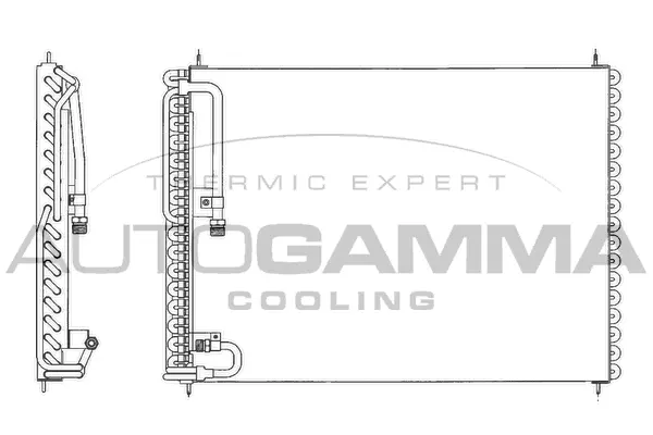 Condenser, air conditioning (102828)
