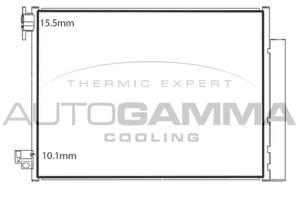 Condenser, air conditioning (107907)