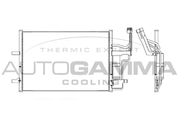 Condenser, air conditioning (103621)