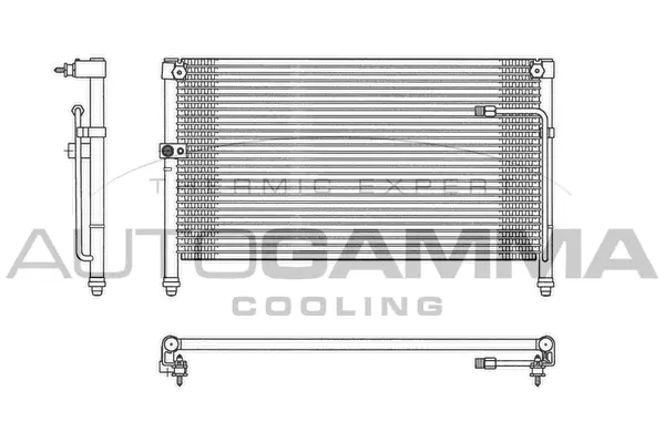 Condenser, air conditioning (102675)