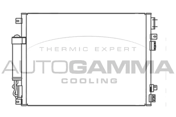 Condenser, air conditioning (104947)
