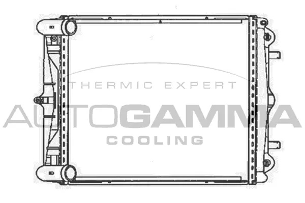 Radiator, engine cooling (104114)