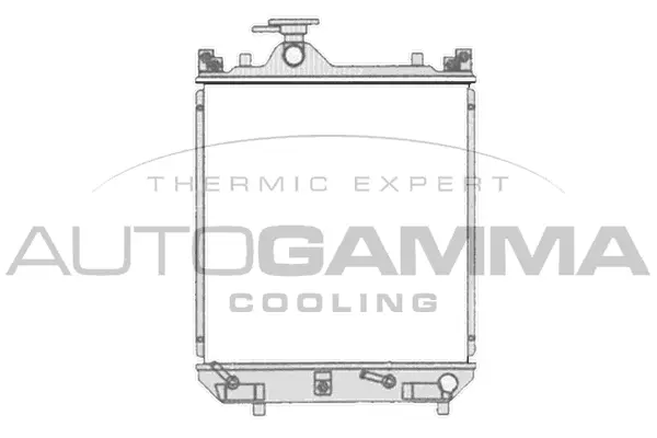 Radiator, engine cooling (104709)