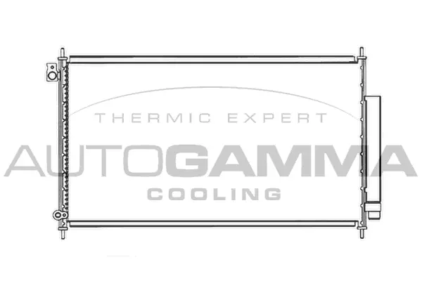 Condenser, air conditioning (103827)