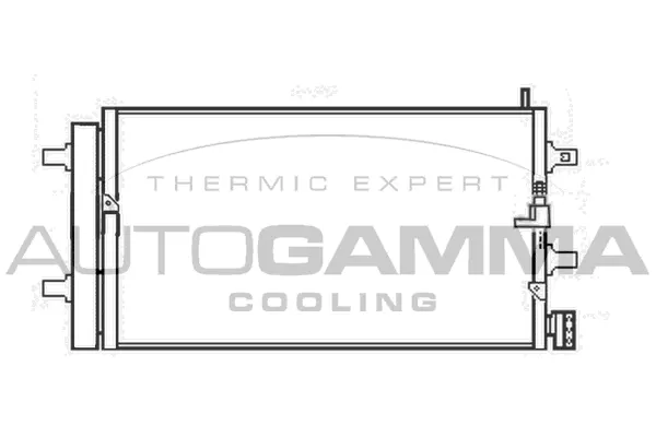 Condenser, air conditioning (107286)
