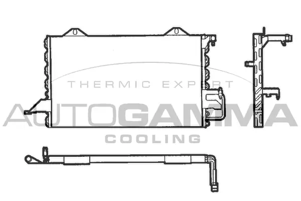Condenser, air conditioning (101831)