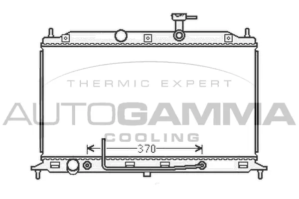 Radiator, engine cooling (105920)