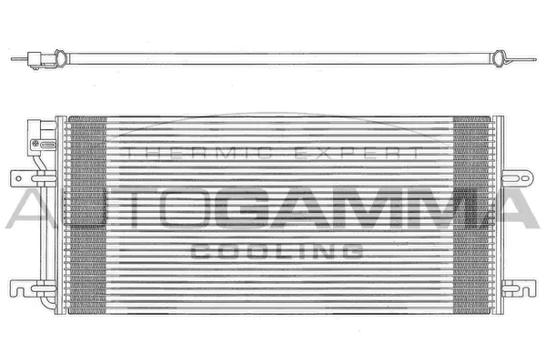 Condenser, air conditioning (103321)