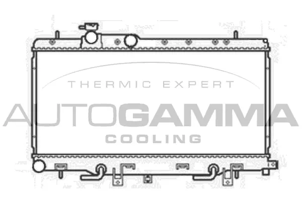 Radiator, engine cooling (104708)