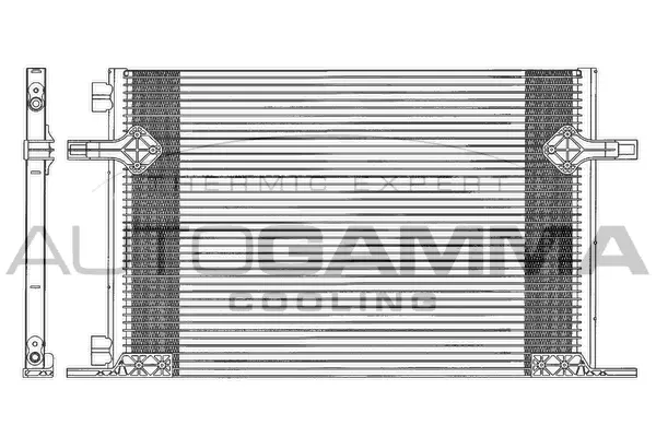 Condenser, air conditioning (102843)