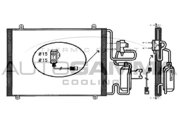 Condenser, air conditioning (101810)