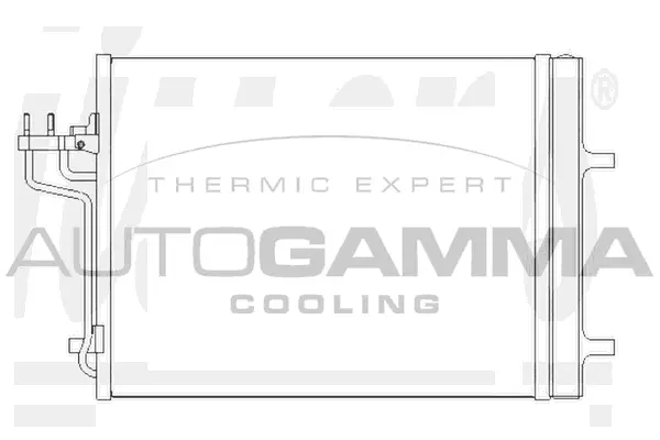 Condenser, air conditioning (107656)