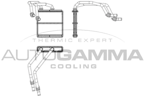 Heat Exchanger, interior heating (107517)