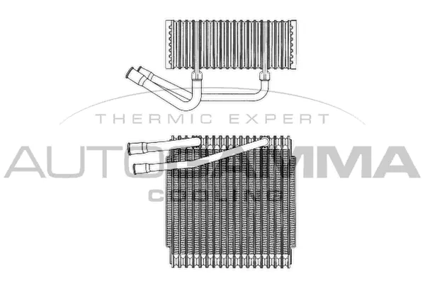 Evaporator, air conditioning (112136)