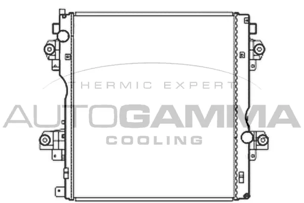 Radiator, engine cooling (105877)