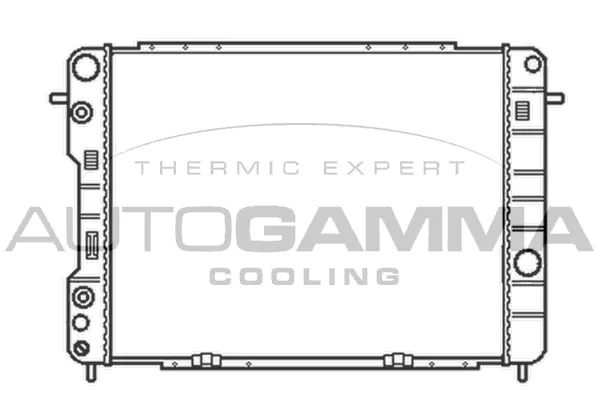 Radiator, engine cooling (102258)