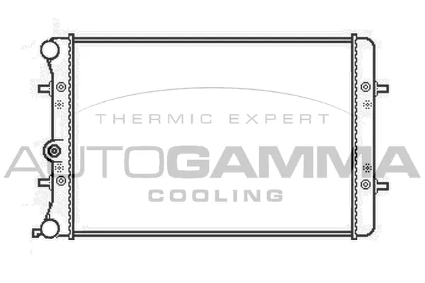 Radiator, engine cooling (105431)