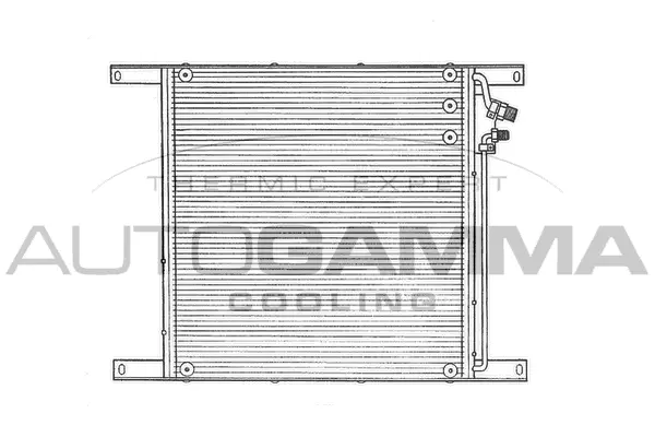 Condenser, air conditioning (102628)