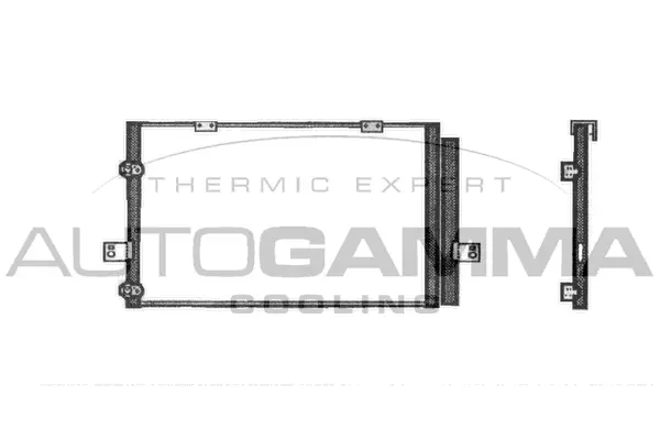 Condenser, air conditioning (102765)