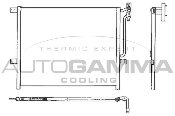 Condenser, air conditioning (102606)