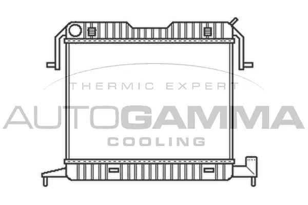 Radiator, engine cooling (102238)