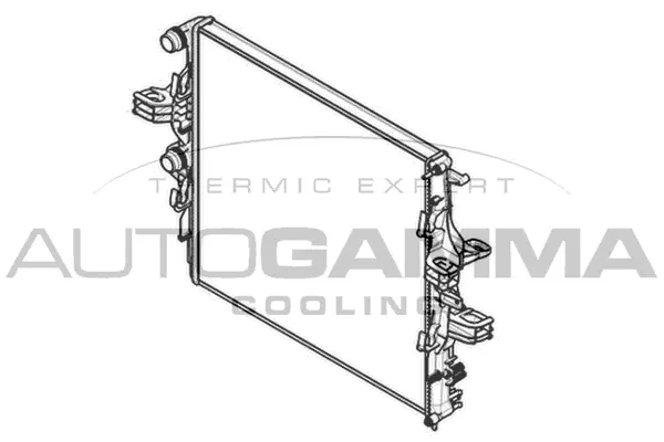 Radiator, engine cooling (107456)