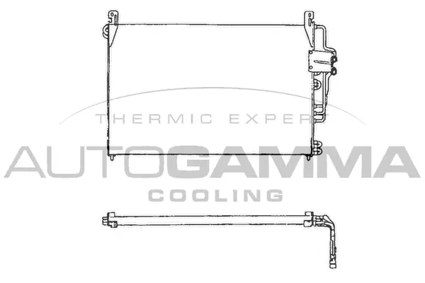 Condenser, air conditioning (101712)