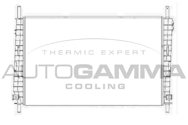Radiator, engine cooling (104508)