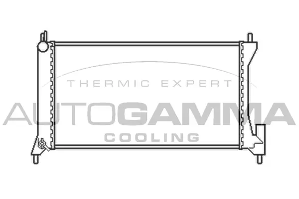 Radiator, engine cooling (103760)