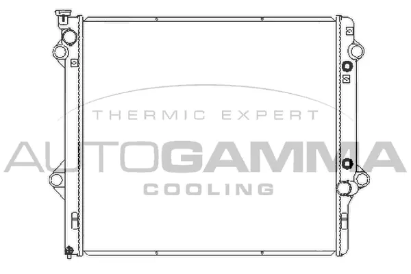 Radiator, engine cooling (107190)