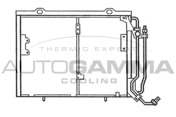 Condenser, air conditioning (102700)