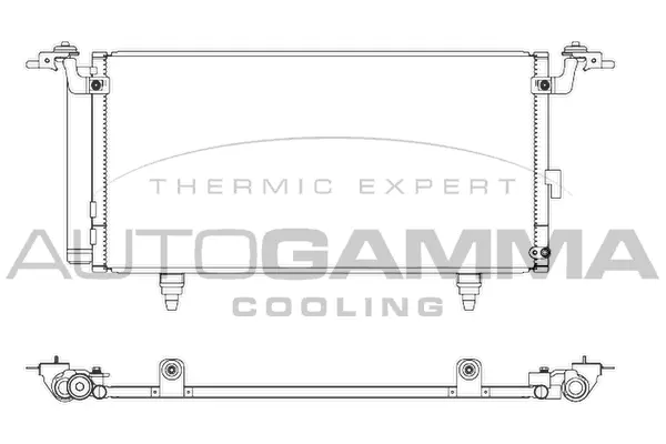 Condenser, air conditioning (105971)