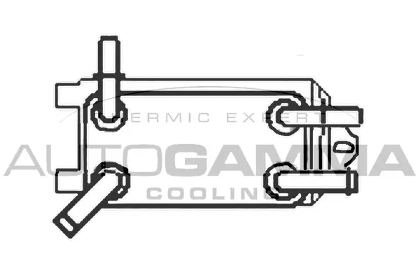 Oil Cooler, engine oil (105187)