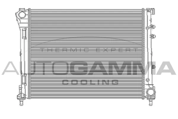 Radiator, engine cooling (104620)