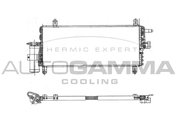 Condenser, air conditioning (102638)
