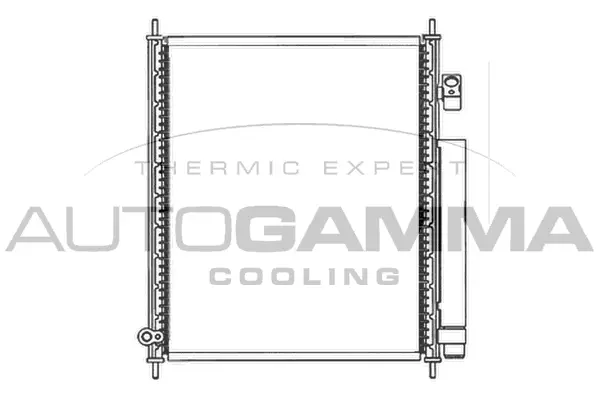 Condenser, air conditioning (103816)