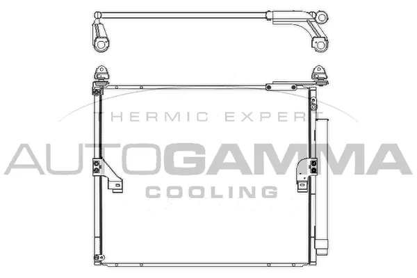 Condenser, air conditioning (107477)